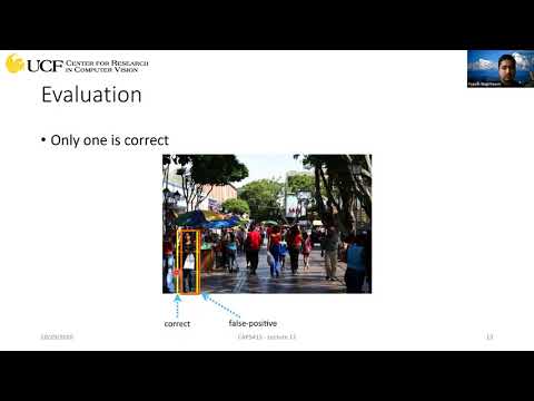 CAP5415 Lecture 13 [Object Detection - Part 2] - Fall 2020