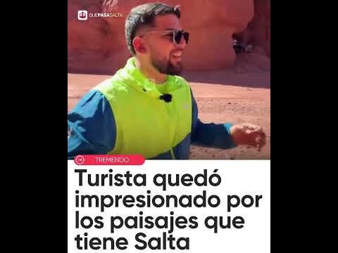 🏜️😍 "PARECE DE OTRO PLANETA": UN TURISTA QUEDÓ FASCINADO CON LOS COLORADOS EN SALTA | #QUEPASASALTA