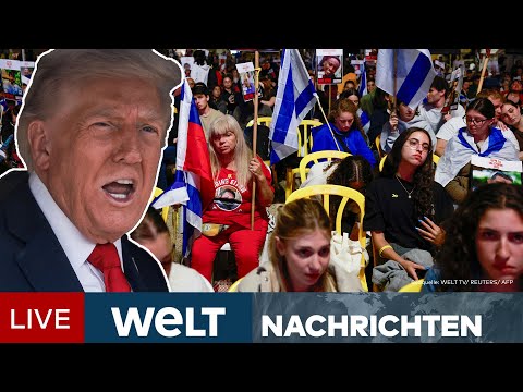 TRUMPS FRIEDENSPLAN: Unglaublicher Jubel in Israel ‒ Erste Gaza-Geiseln freigelassen | LIVESTREAM