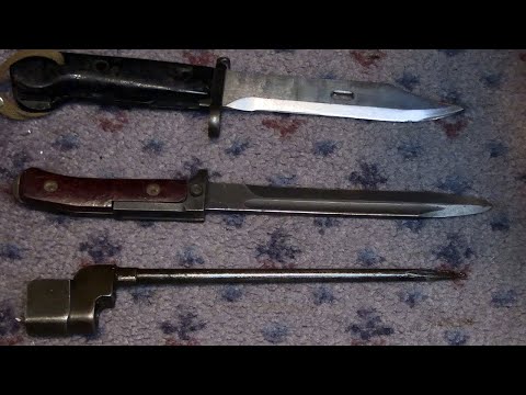 Different Styles of Bayonets