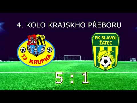Krupka - Žatec 5:1 Sestřih gólů