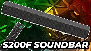 Sony HT-S200F Soundbar - The Subwoofer Is Built-In
