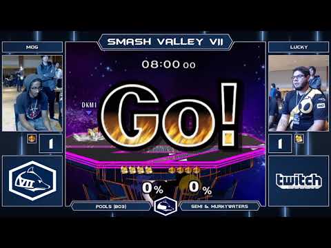 Smash Valley VII Melee Singles - MoG (Peach) vs DIG | Lucky (Fox) - Pools Winners