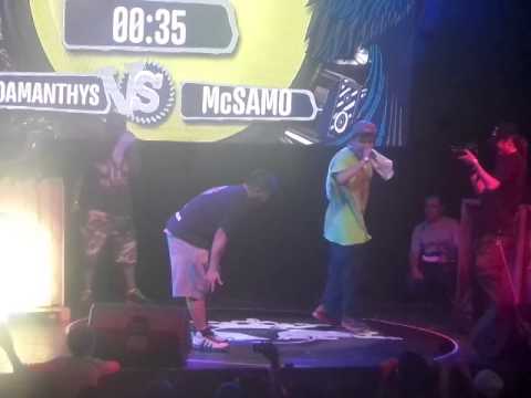 Mc samo vs radamanthys  batalla de los ga