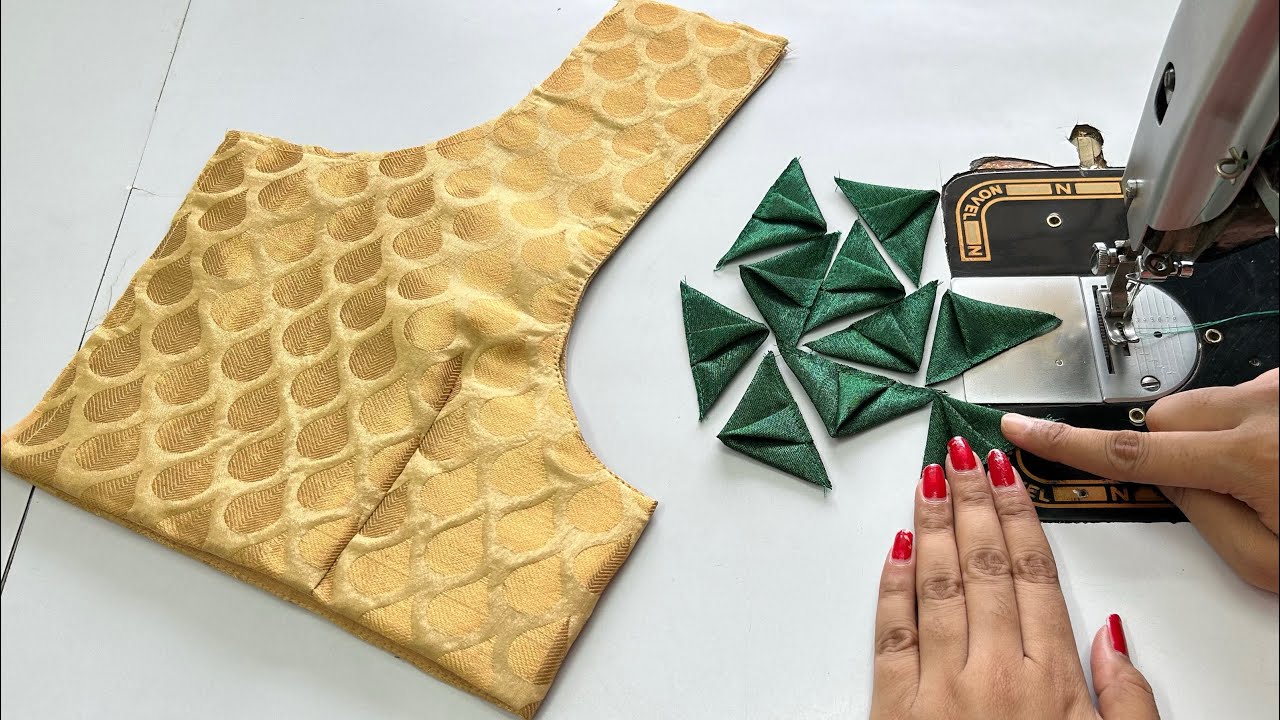 Back Neck Blouse Design | Blouse Design New | Cutting And Stitching Back Neck Blouse Design | Blouse