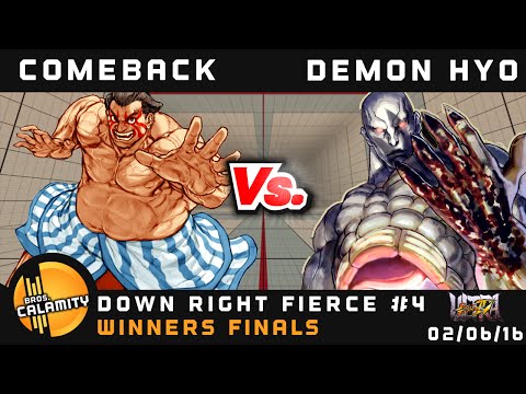 DRF IV | [L] CoMeBaCk (E.Honda) vs [W] Demon Hyo (Seth) - Winners Finals - USF4