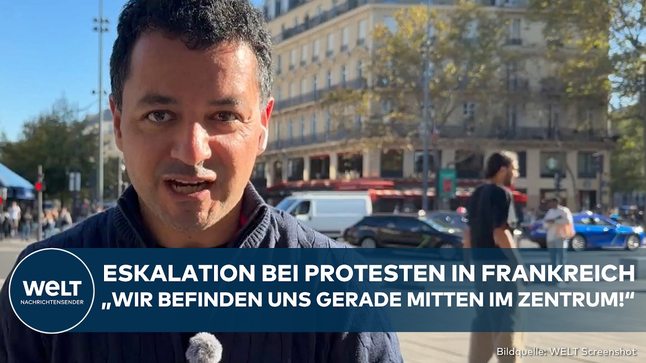 FRANKREICH: Drama bei Schüler-Protesten! Polizei-Granate reißt 15-Jährigem die Hand ab
