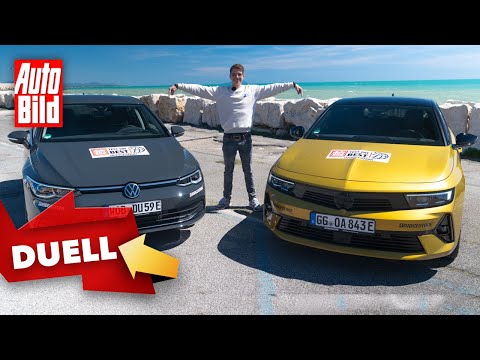 Opel Astra vs. VW Golf (2022) | Kampf der Kompaktkönige | Vergleich mit Moritz Doka