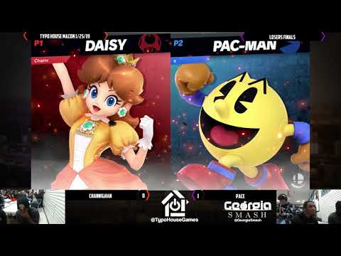 Smash Ultimate Tournament 1/25/19 - Channighan(Daisy) Vs Pace(Zelda/Pac-Man) - Losers Finals