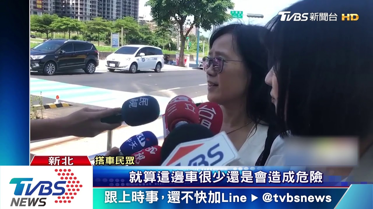 首例!闖輕軌軌道違停30分 遭罰1500元
