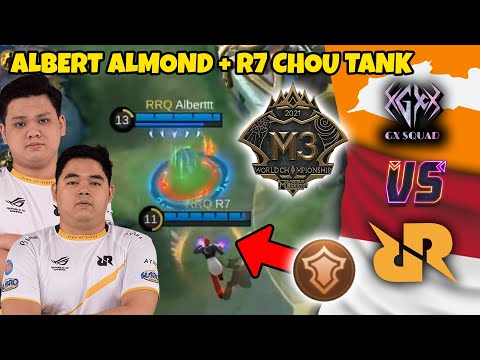 MAS PALDI CHOU TANK?? PERTAMA X ALBERT PAKE ALMOND?? INI SIH NAMANYA GORENG2 COY!! RRQ VS GX MATCH 1