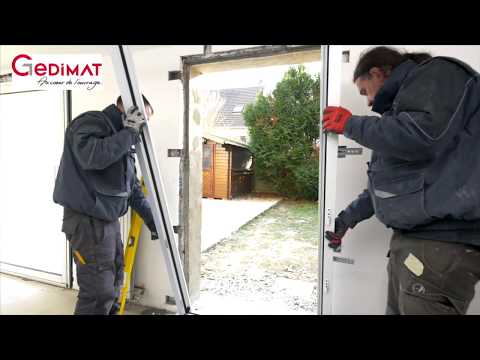 Poser une porte fenêtre - Ma maison de A à Z