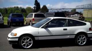 preview picture of video '1990 HONDA CIVIC CRX HF SOLD!!'