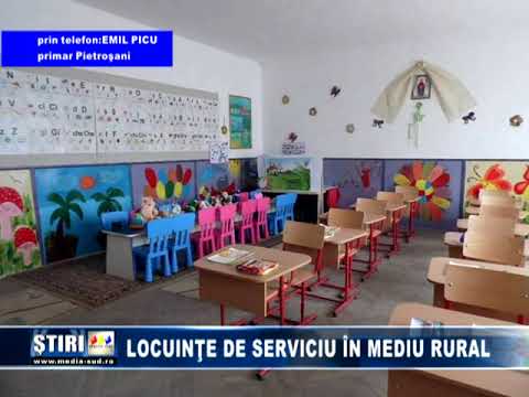 Locuințe de serviciu în mediul rural