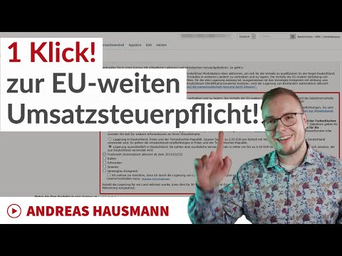 Amazon FBA und DATEV Rechnungswesen mit einem Klick kommt die EU-weite Umsatzsteuerpflicht