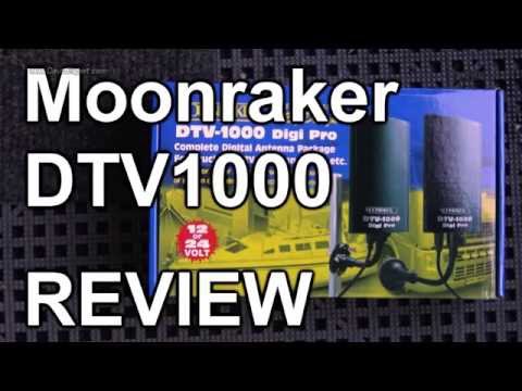 Moonraker DTV1000 mobile TV aerial / antenna review