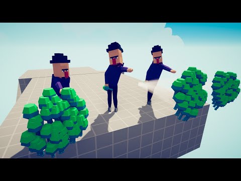 3 WITCH MINECRAFT GOD vs 100x UNIT | TABS - Totally Accurate Battle Simulator