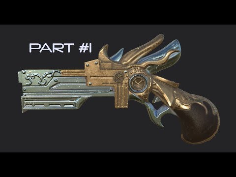 Fantasy Gun - Part #1 - Tutorial: ZBrush & Substance Painter 2