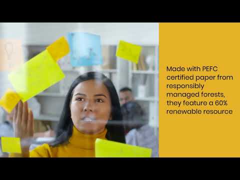 Post-it® Super Sticky Notes 76 x 76 mm Ultra Yellow 90 Sheets Pack of 6