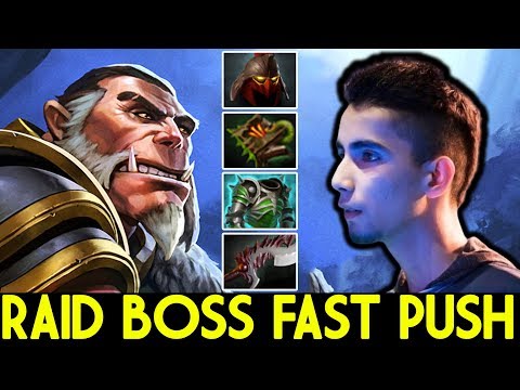 SUMAIL [Lycan] Imba Raid Boss Fast Push Pro Gameplay 7.25 Dota 2