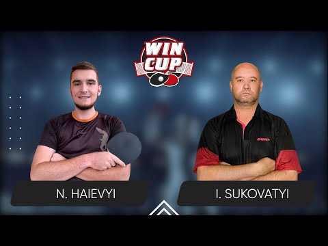 23:15 Nazarii Haievyi - Ihor Sukovatyi  West 6 WIN CUP 21.12.2023 | TABLE TENNIS WINCUP