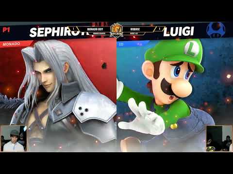 Rayenari Weekly 52 - Winners Quarter  - Monado Boy (Sephiroth) Vs. Rubric (Luigi) - SSBU