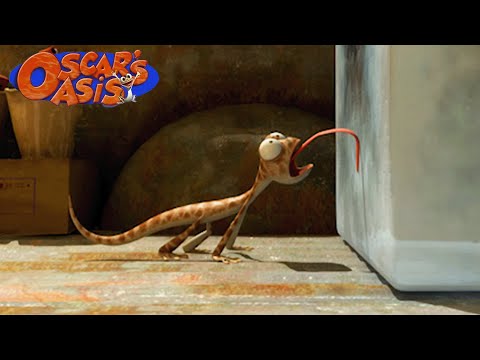 Oscar Gets Stuck On ICE 🥶 + More Oscars's Oasis Cartoons For Kids