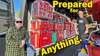 20+ Year Plumber Servicing Mansions w/ this Van