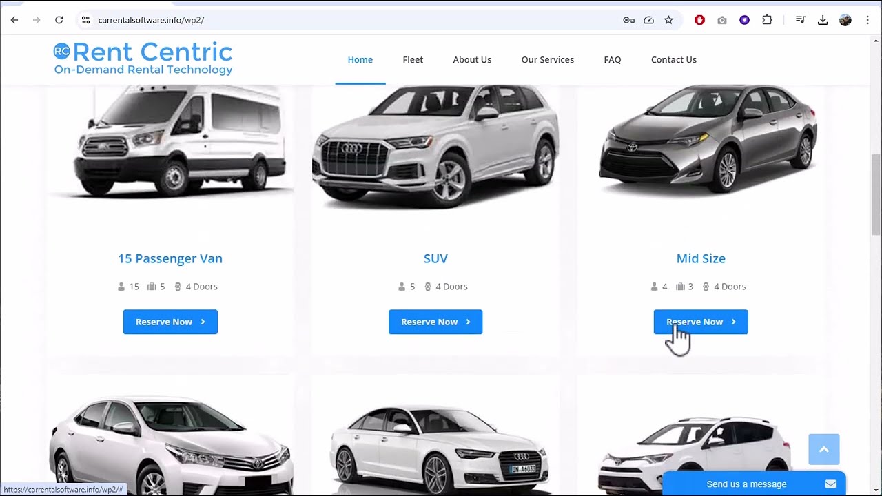Transform Your Car Rental Business with a Custom Reservation Websites by Rent Centric!