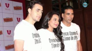 PHOTO PLAY: Akshay, Sonakshi And Imran Watch IPL Together