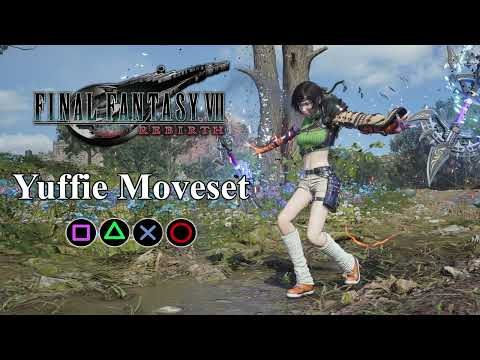 【Final Fantasy VII Rebirth】Yuffie's Moveset | Abilities, Skills & Limit Break Showcase