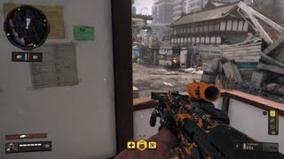 COD BO4 ｸﾞﾗｯﾌﾟﾗｰ中のおじさんを空中キルwww
