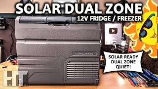$365 Change Moore 48qt DUAL ZONE Solar Powered 12v Refrigerator Freezer Review