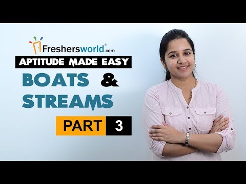 Aptitude Made Easy - Problems on Boats and Streams-3, Basics and Methods, Shortcuts, Tricks