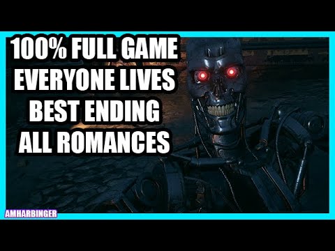 Terminator Resistance Full Game 100% Walkthrough Best Ending Everyone Lives / All Romances