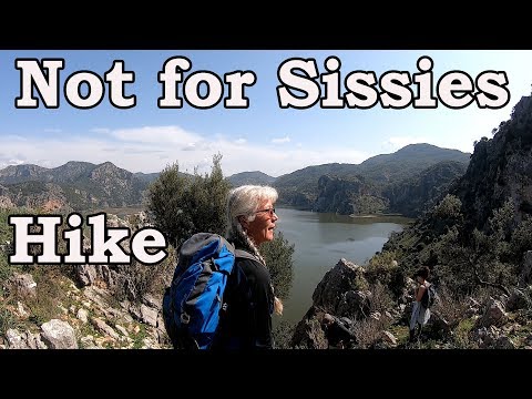 Hiking in Turkey, From Kisla to Iztuzu beach is not for sissies! (section C6 of the ECO-trails)