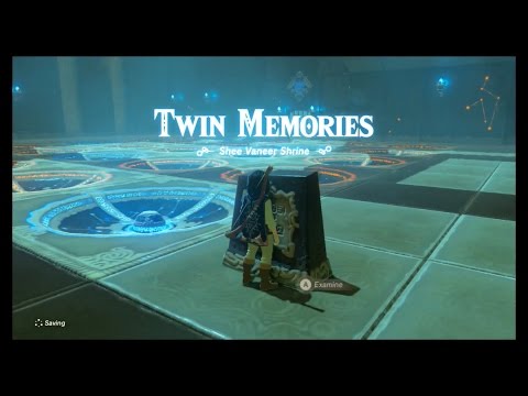The Legend of Zelda: Breath of the Wild Twin Memories Walkthrough (Shee Vaneer & Shee Venath Shrine)