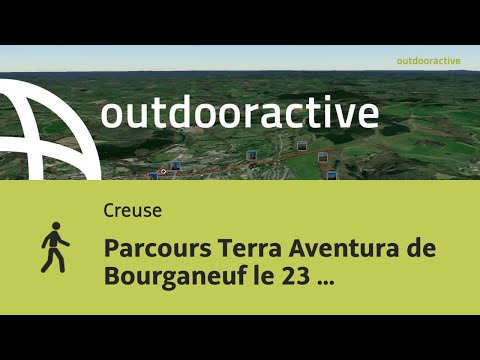 Parcours Terra Aventura de Bourganeuf le 23 octobre 2024