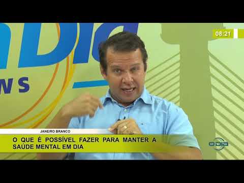 BOM DIA NEWS 16 01 2020  Samuel ReÌ‚go (MeÌdico psiquiatra) - SauÌde mental em dia