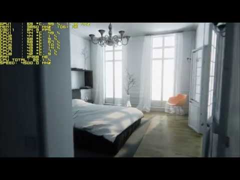Unreal Engine 4 Paris Apartment Demo 【1920x1080】 i7 4770K GTX 780Ti 【60 Fps】