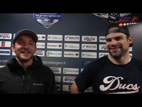 Clément MASSON et Danick BOUCHARD : Angers - Mulhouse (4-2).