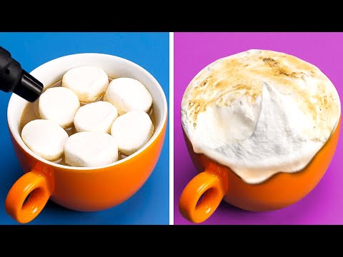 40 DELICIOUS COFFEE HACKS || 5-Minute Recipes For a Perfect Breakfast