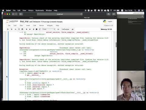 The best practice of starting pymc3 (1)