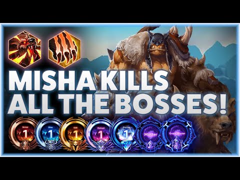 Rexxar Bestial Wrath - MISHA KILLS ALL THE BOSSES! - B2GM Season 2 2024