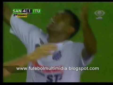 Kleber Pereira (Santos) - 24/02/2008 - Santos 4x1 Ituano - 2 gols