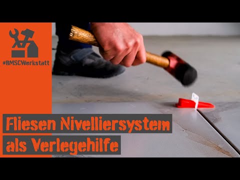 Fliesen Nivelliersystem mit Keilen: gleichmäßige Fugen & ebene Böden