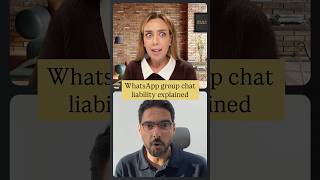 The WhatsApp Group Chat Liability Explained