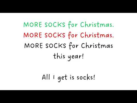 The Christmas Sock Rock