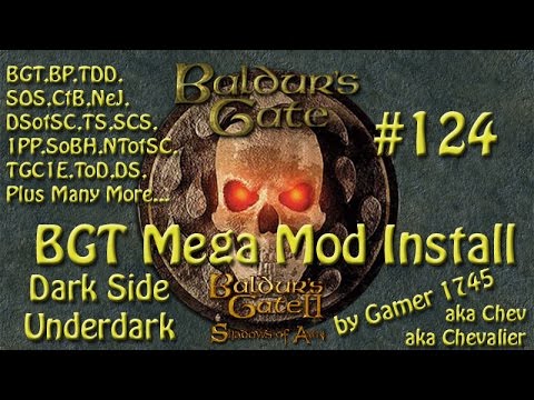 Let's Play Baldur's Gate Trilogy Mega Mod Part 124 - Dark Side