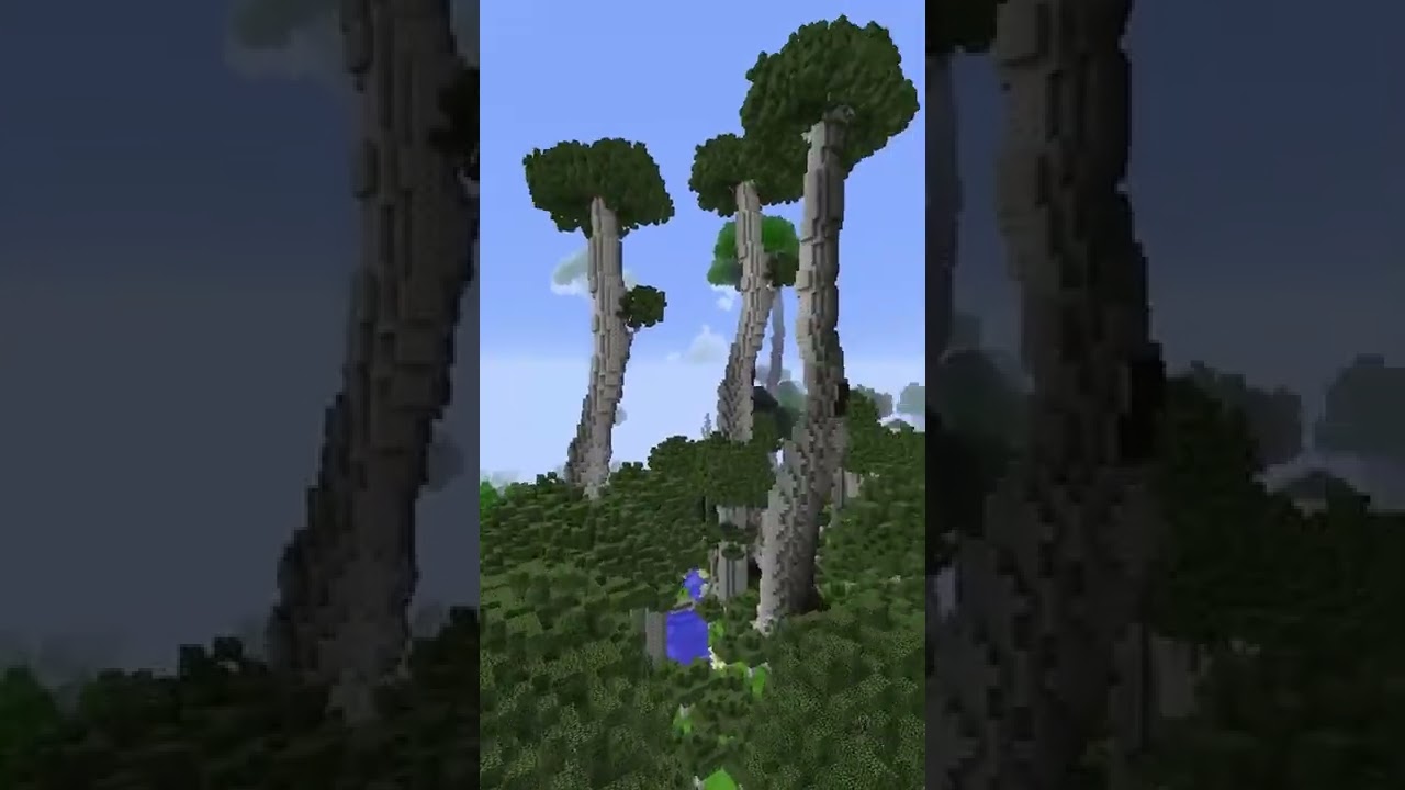 THIS Tree is the Coolest Tree Mod for Minecraft #Shorts
